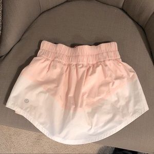 Lululemon Tennis/Running Skirt. Fits small